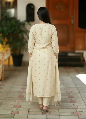 Printed Kurta for Women | Kurti Set Woman | Kurta with Pant & Dupatta - Image 2