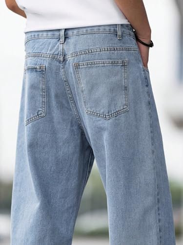 Mens Regular Fit|Classic Design with Stylish Look |Day Comfort|Mide Rise Strachable Jeans - Image 5