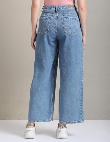 Women's Regular Fit High Rise Jeans - Image 5