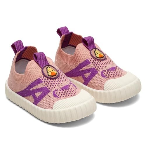 Ducky Toddler Girls First Step Slip-On Sneakers - Image 2