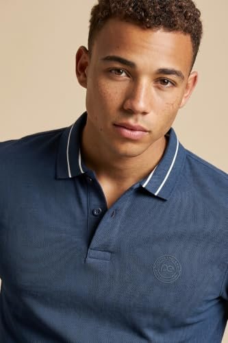 Men's Regular Fit Insignia Half Sleeve Polo T-Shirt | Cotton Rich | Premium Pique Weave - Image 5
