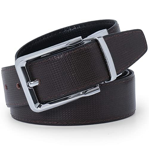 Men's Reversible Leather Belt - Image 6