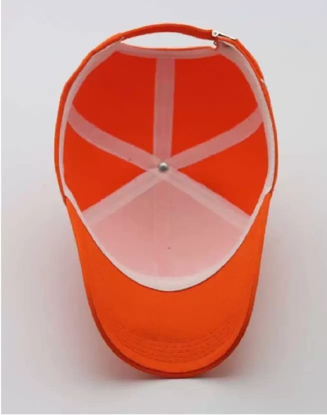 Acrylic Plain Baseball Sport Cap Men's Baseball Head Hat Stylish All Sports Caps With Adjustable Strap Pack Of 1 - Image 4