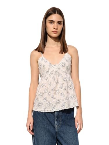ONLY Women's Floral Relaxed Fit T-Shirt
