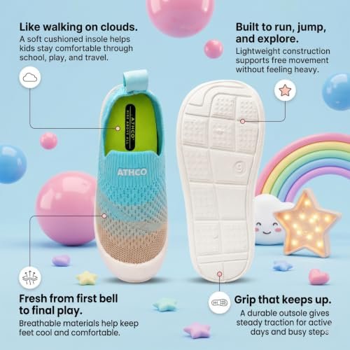 Unisex-Child Skippy Unisex Lightwieight Sneakers for Kids | Stylish Casual wear Shoes for Boys and Girls | Sports Shoes for Boys and Girls - Image 6