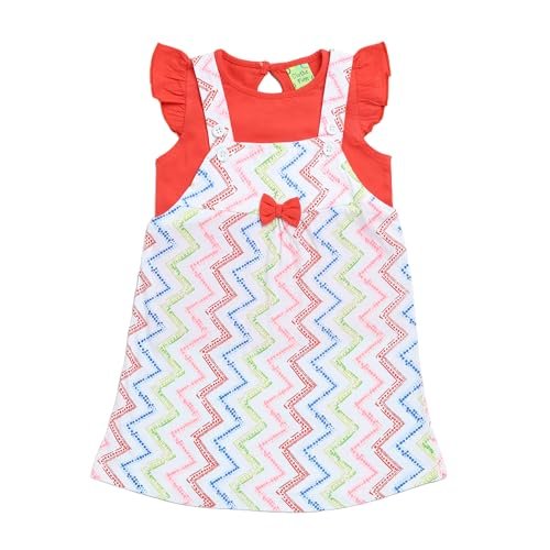 Clothe Funn New Born Baby Girl Dress Knee Length - Image 4