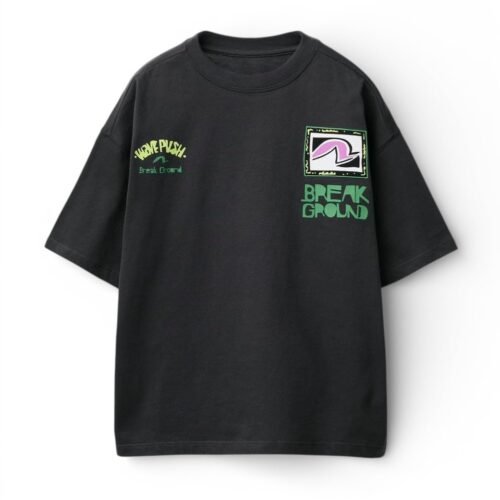 Clothing Boys Oversized Cotton Printed T-Shirt | Round Neck, Short Sleeves, Casual Wear