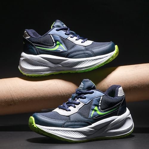 Adventure-52 Kids Shoes | Lightweight Sporty Kicks, Breathable Running Shoes, Secure Fit with Memory Foam Technology, Durable Grip Outsole | Stylish Sports Shoes for Boys &am - Image 6