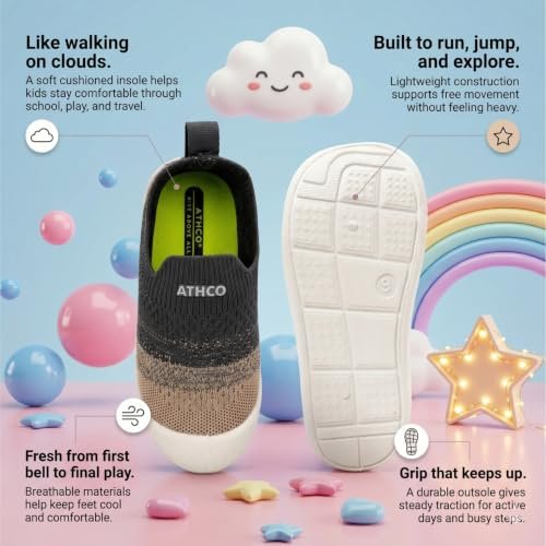 Unisex-Child Skippy Unisex Lightwieight Sneakers for Kids | Stylish Casual wear Shoes for Boys and Girls | Sports Shoes for Boys and Girls - Image 6