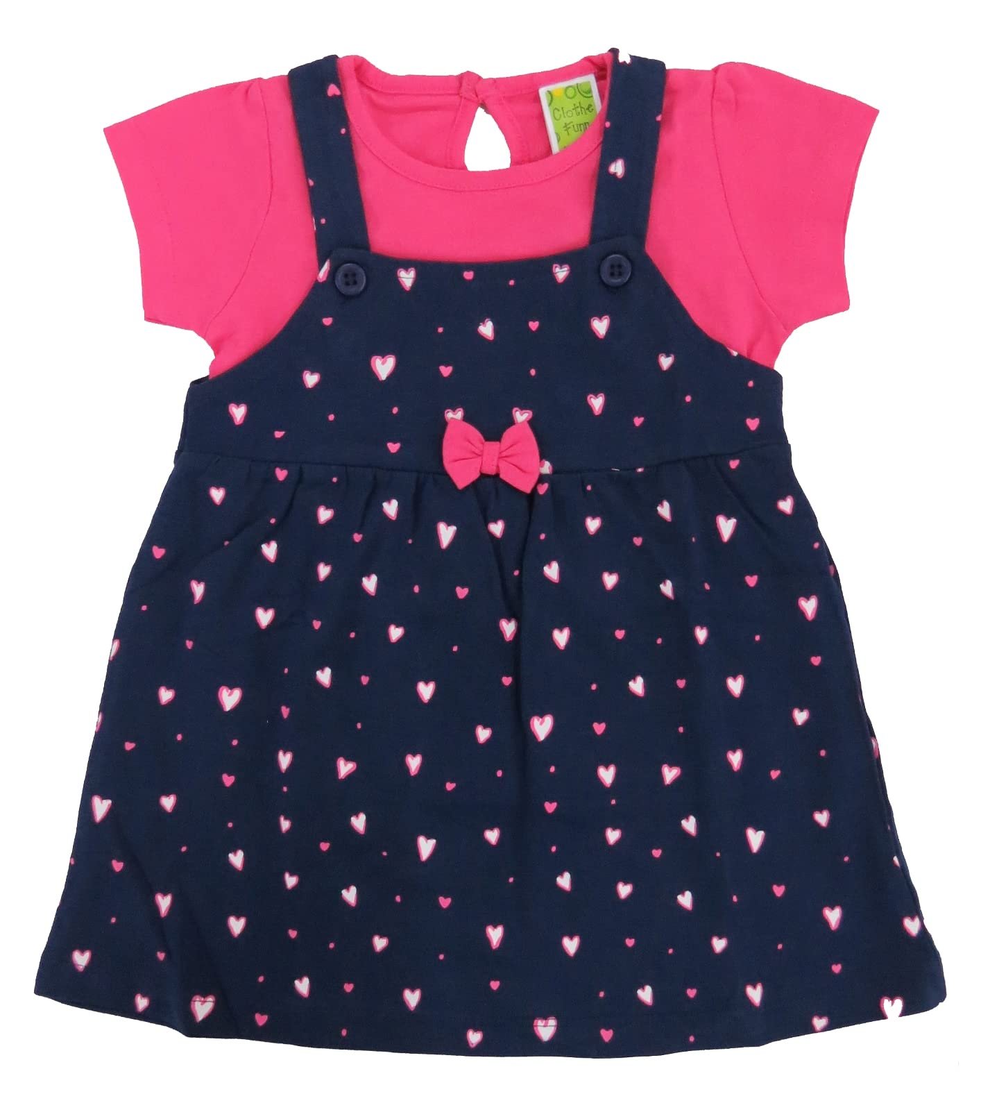 Clothe Funn New Born Baby Girl Dress Knee Length - Image 3
