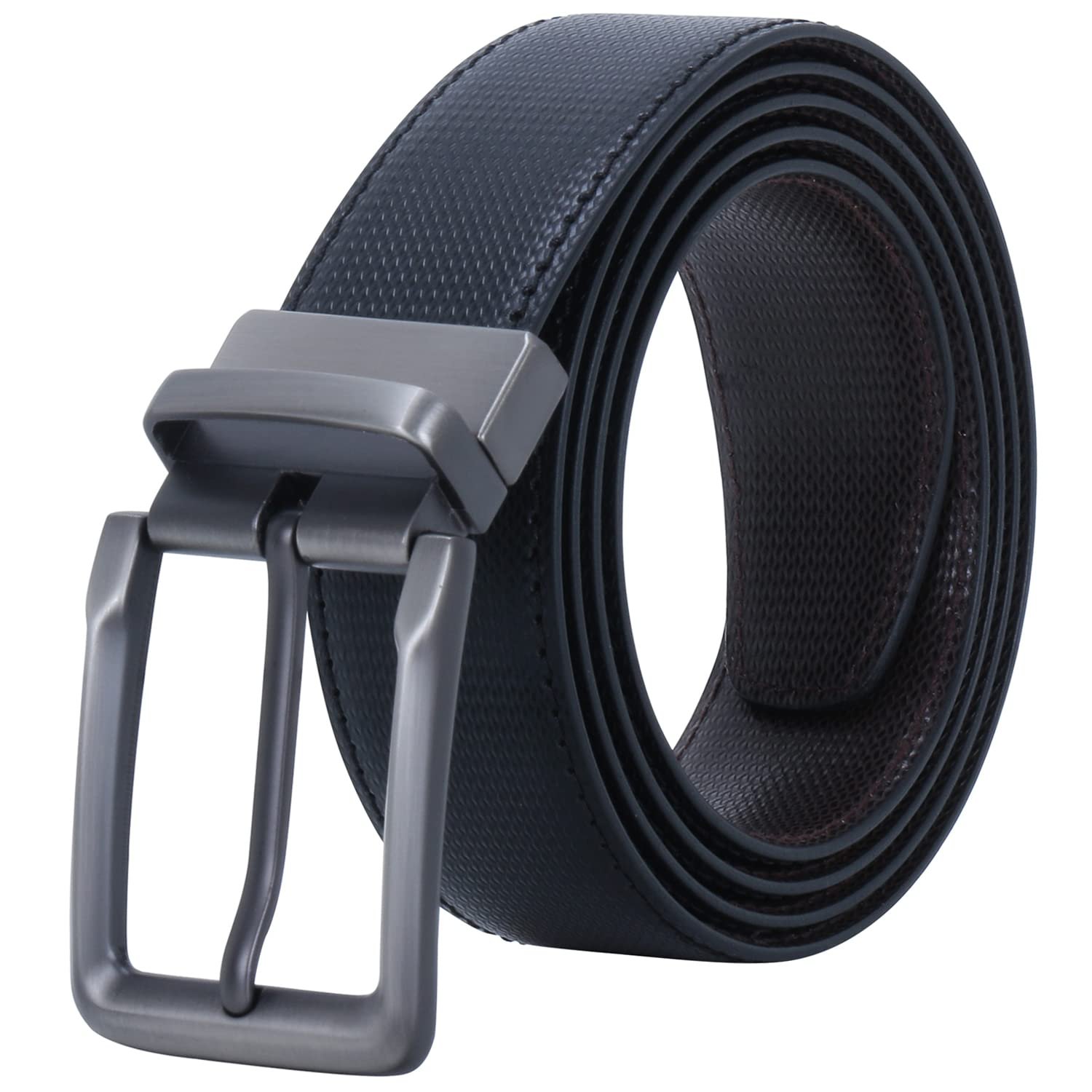 Men's Reversible Leather Belt