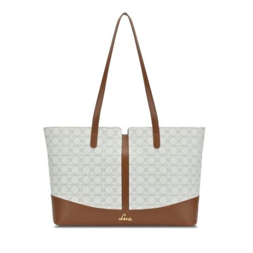 Mono Freya Monogram Print Tote Bag for Women (10 Pics)