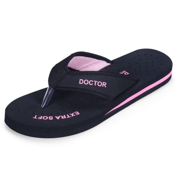 Doctor Slippers for Women Orthopedic Diabetic Pregnancy Non Slip Lightweight Comfortable Flat Casual Stylish DR Chappals and House Flip flops For Ladies & Gir