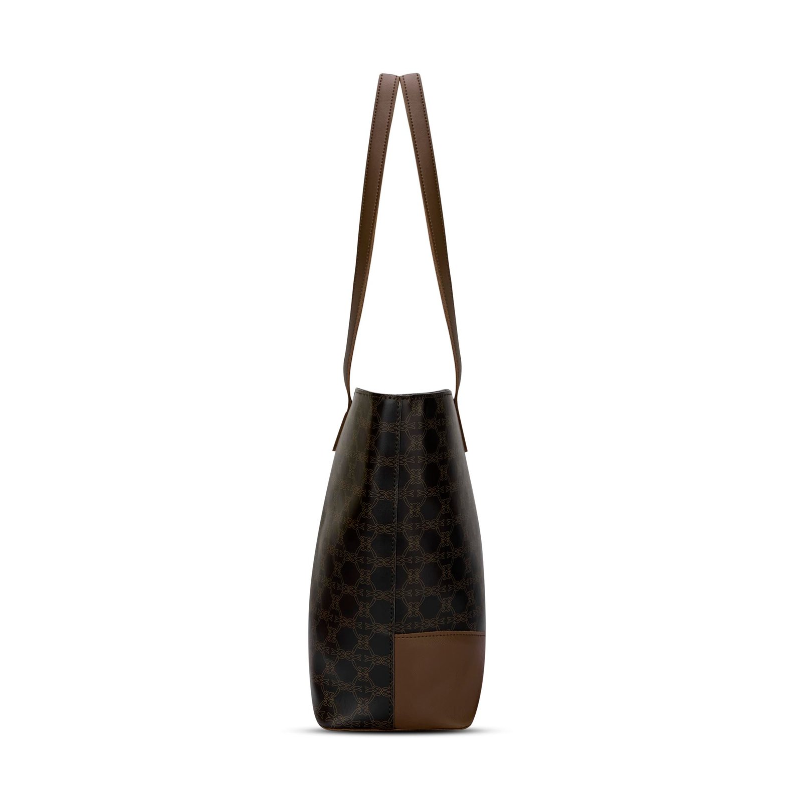Women's Mono Freya Monogram Print Tote Bag for Women | Tote Bag for Work | Ladies purse | Stylish Shoulder Bag | Gift for Women - Image 5