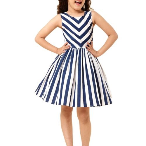 A.T.U.N. ( ) A.T.U.N. Girls Striped Casual Dress