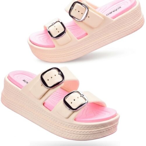 Diva Sandals for Women| Durable| Lightweight| Daily|Stylish l Antiskid|Heels|Easy to Clean Sandals| Comfortable | Extra Soft Slide KS-444