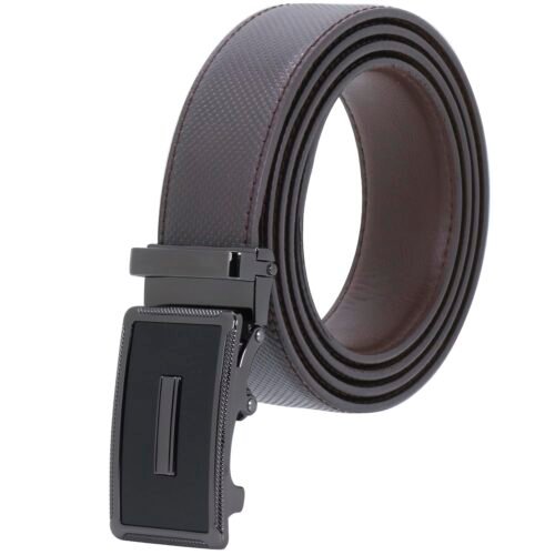 Men's Auto Lock Vegan Leather Belt