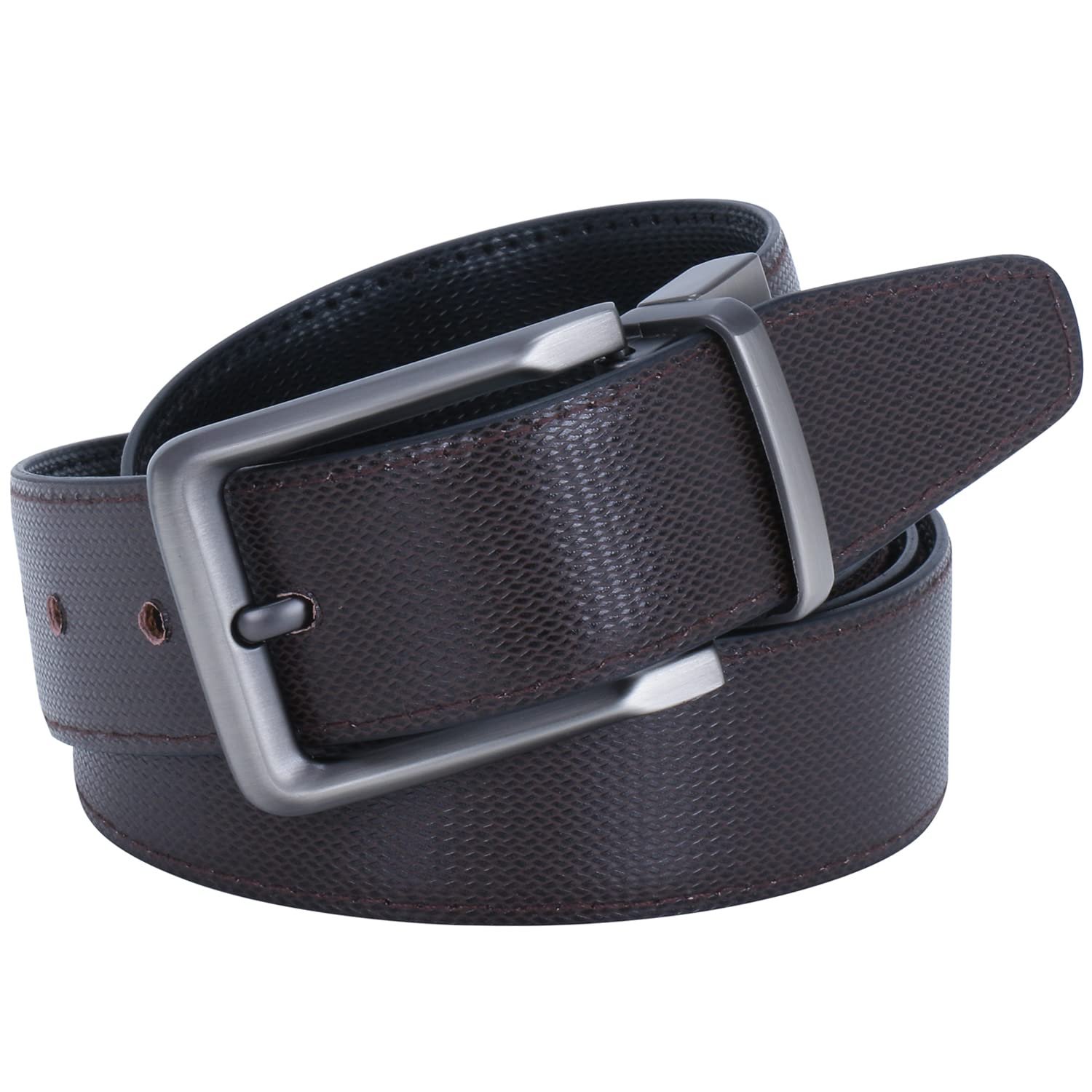 Men's Reversible Leather Belt - Image 5