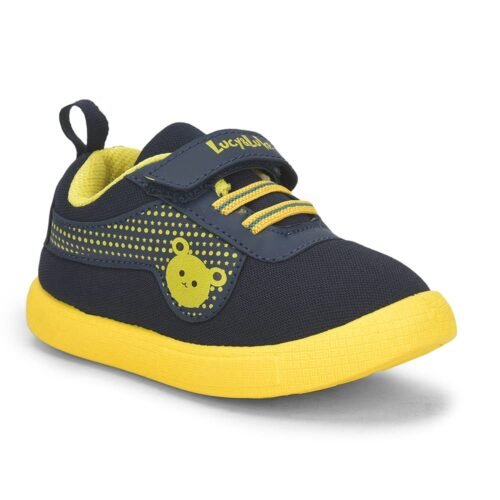 Lucy & Luke Green & Grey Casual Shoes for Kids - Canvas Slip-On