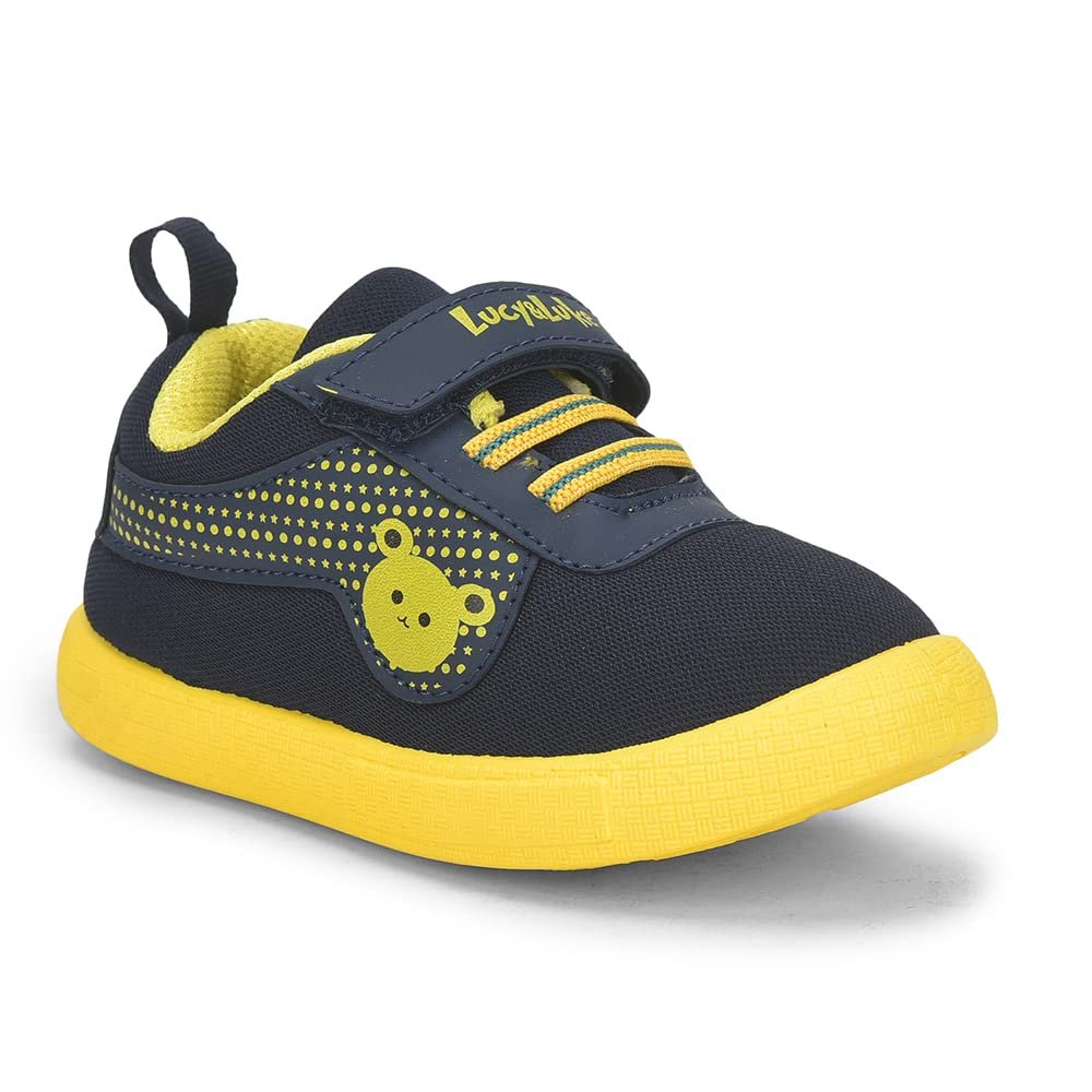 Lucy & Luke Green & Grey Casual Shoes for Kids - Canvas Slip-On