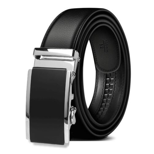 Men's Vegan Leather Belt for Men | (Formal/Casual) | Black