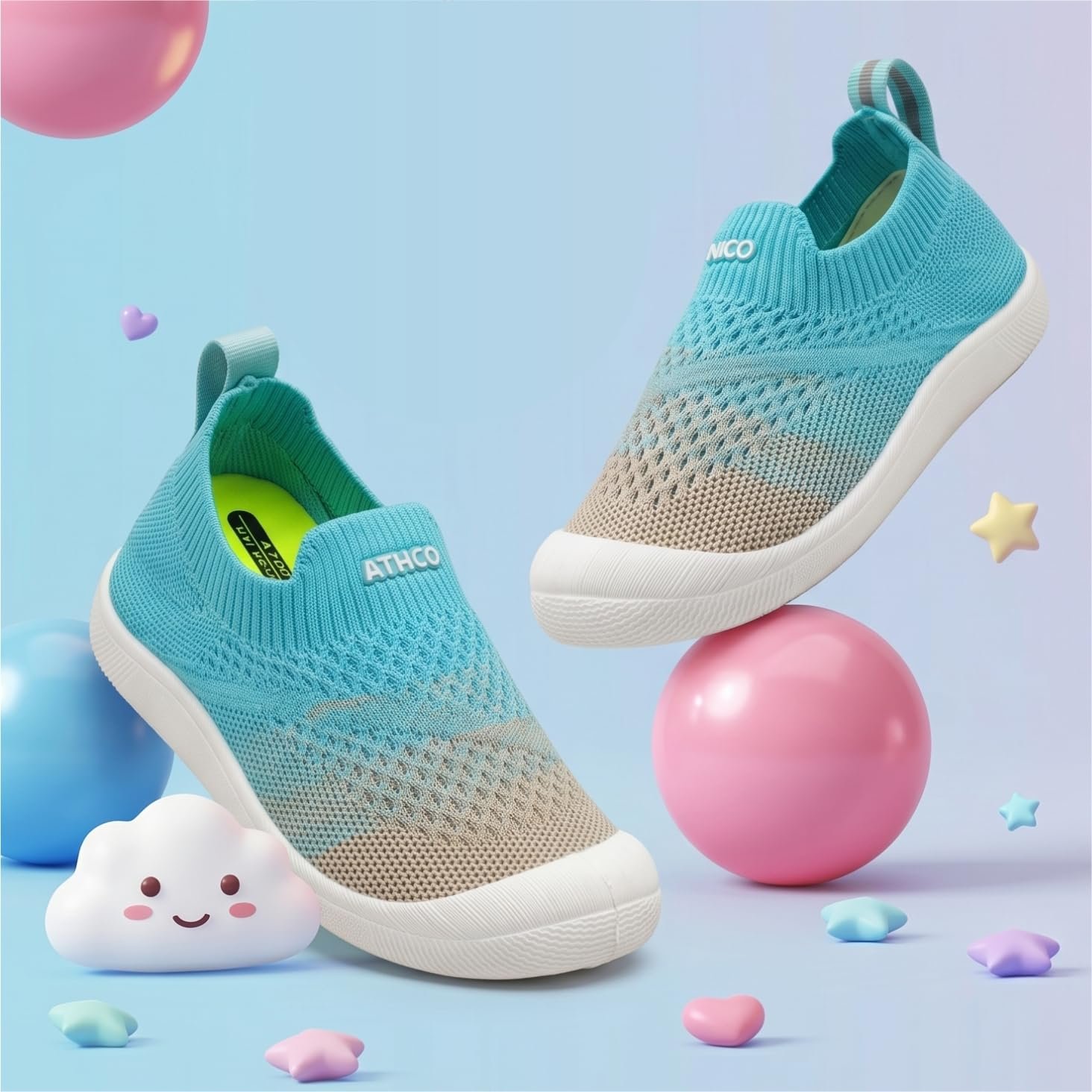 Unisex-Child Skippy Unisex Lightwieight Sneakers for Kids | Stylish Casual wear Shoes for Boys and Girls | Sports Shoes for Boys and Girls - Image 3