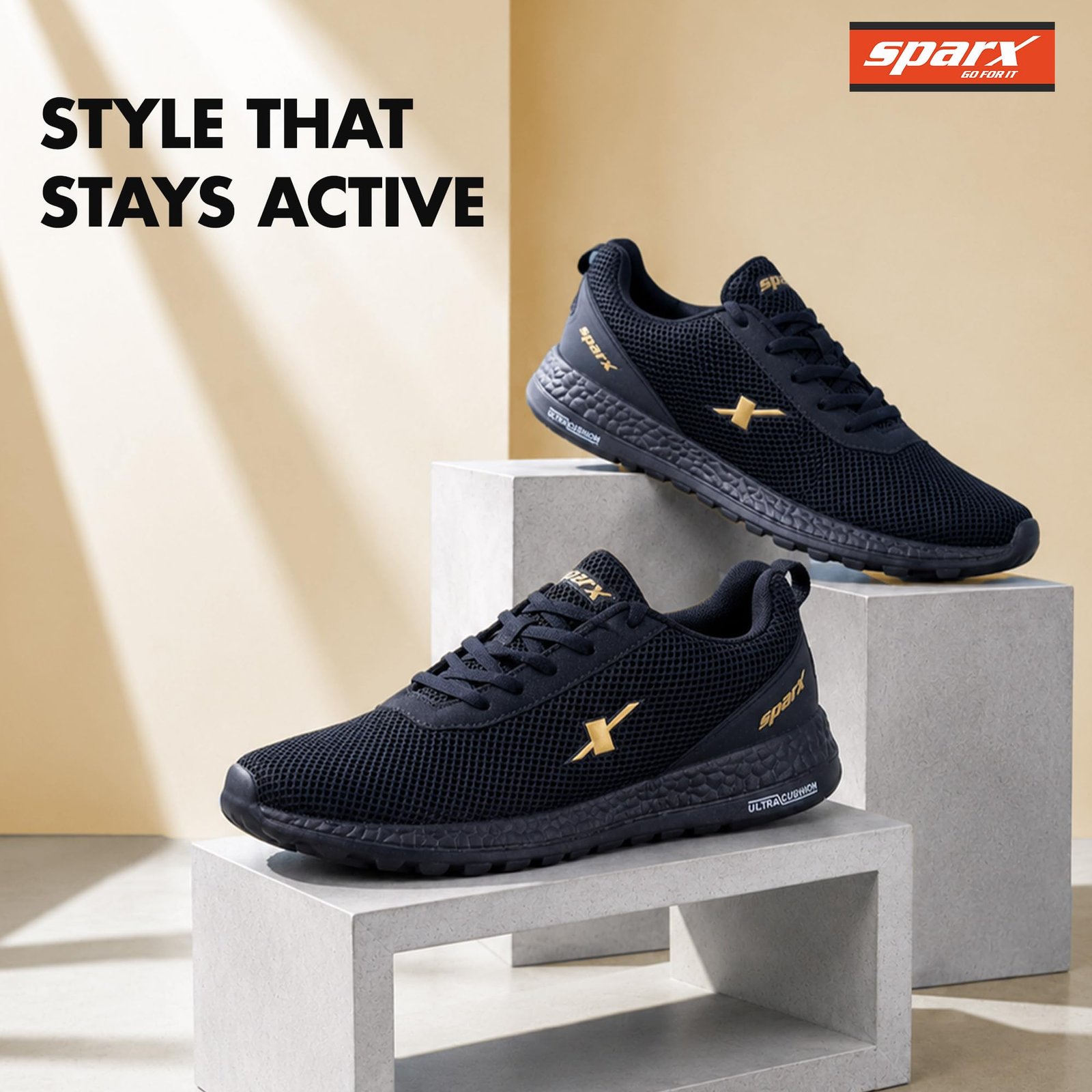Men's Sx0414g_spx Running Shoes - Image 3