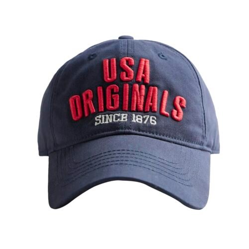 CP31 Men Super Combed Cotton Solid Cap with Adjustable Back Closure