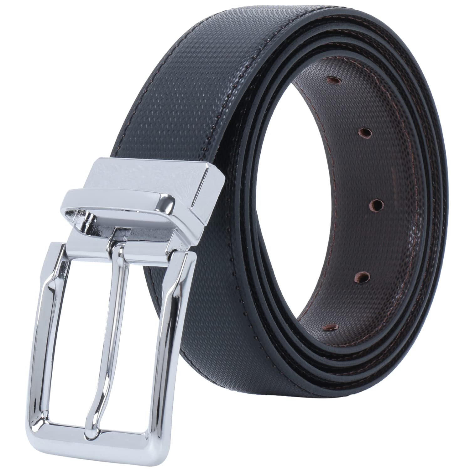 Men's Reversible Leather Belt