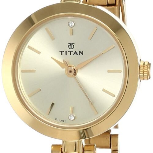 Analog Champagne Dial Women's Watch -NM2598YM01 / NL2598YM01