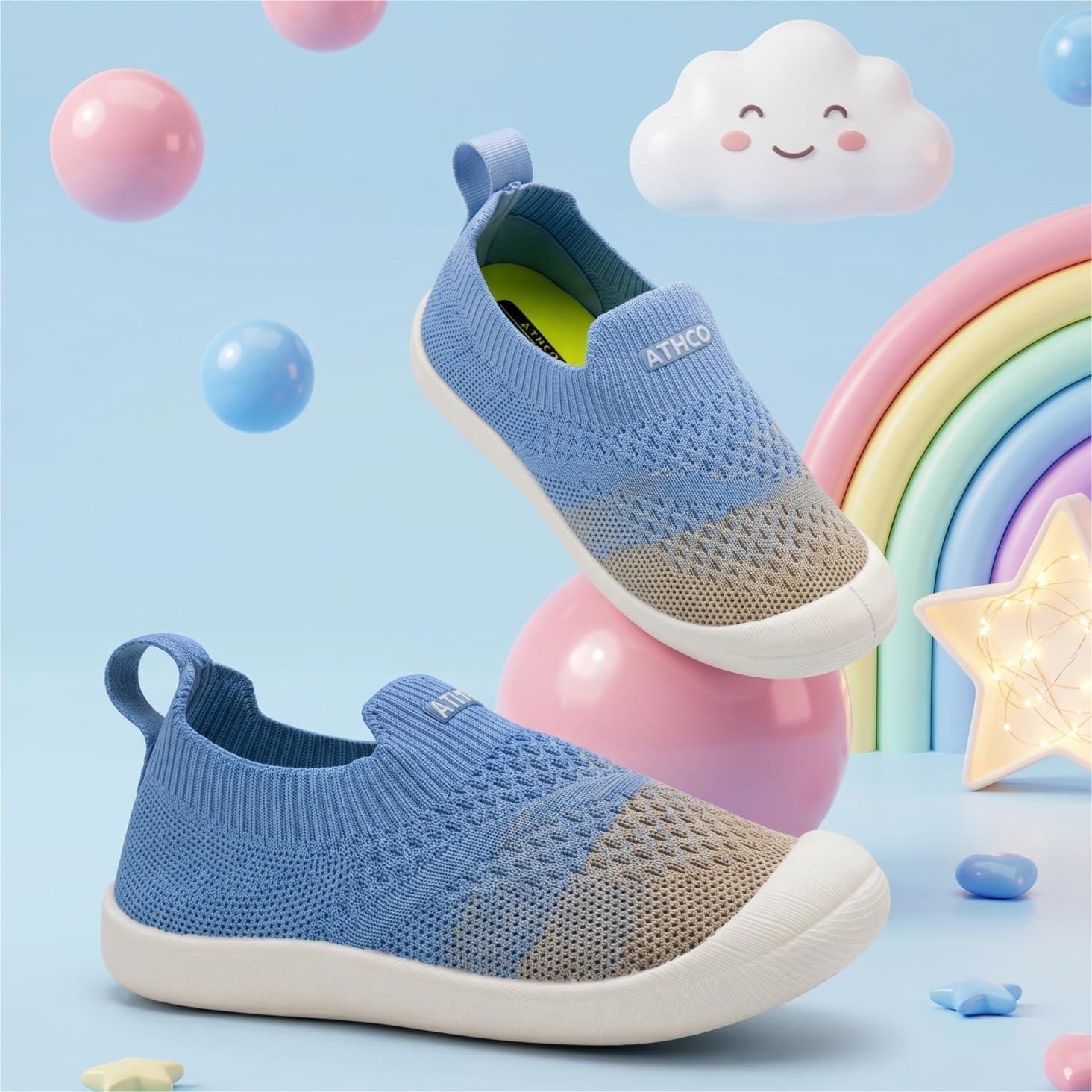 Unisex-Child Skippy Unisex Lightwieight Sneakers for Kids | Stylish Casual wear Shoes for Boys and Girls | Sports Shoes for Boys and Girls - Image 3
