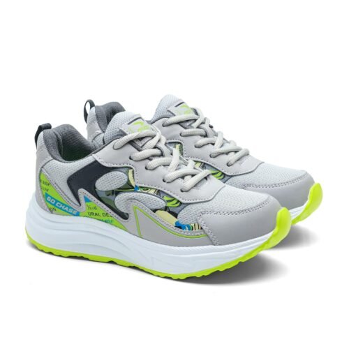 Adventure-52 Kids Shoes | Lightweight Sporty Kicks, Breathable Running Shoes, Secure Fit with Memory Foam Technology, Durable Grip Outsole | Stylish Sports Shoes for Boys &am