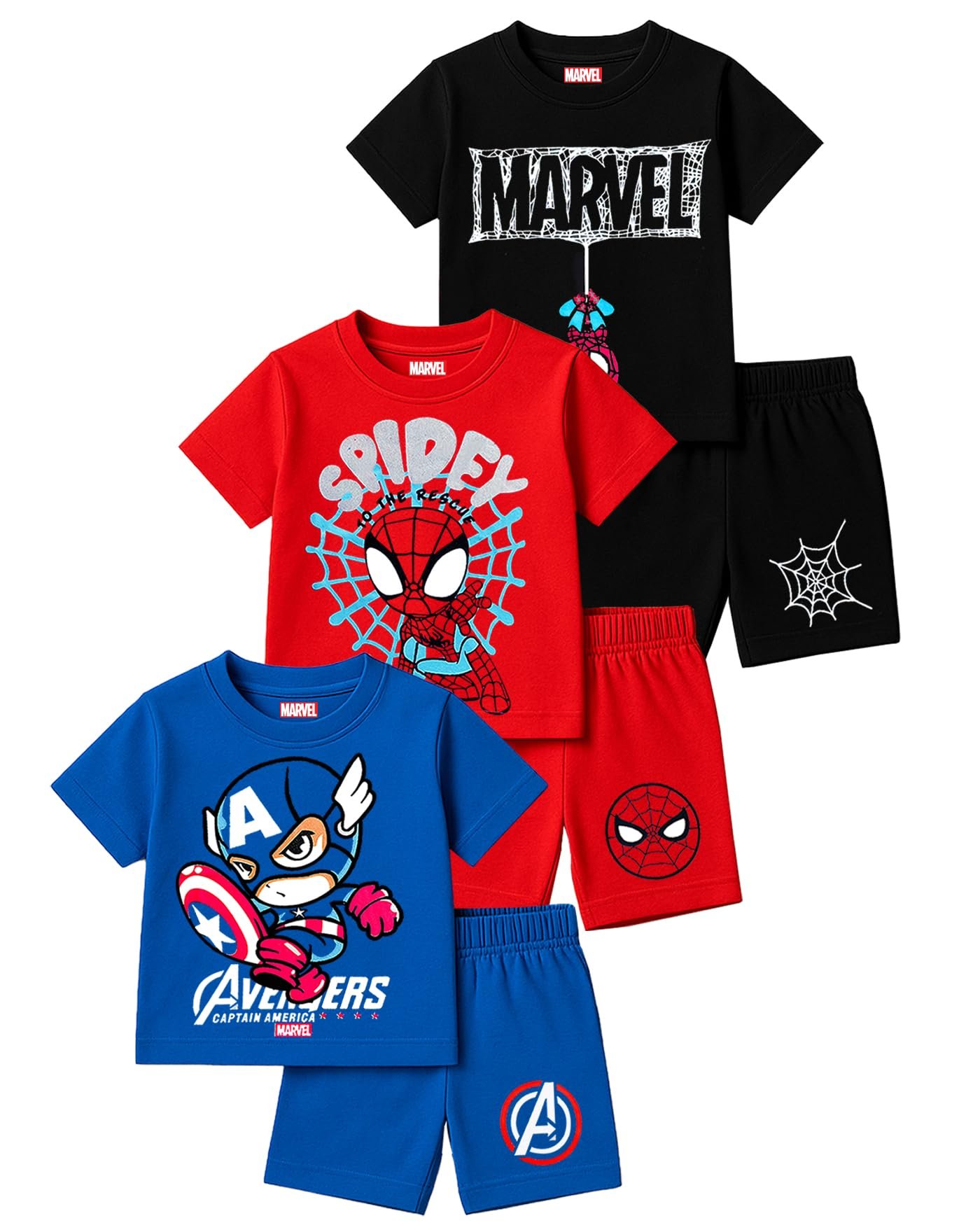 © Boys Regular Fit Cotton T-Shirts and Shorts Set - Image 6