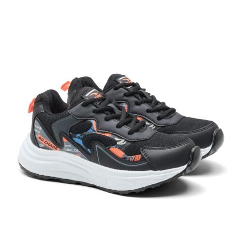 Adventure-52 Kids Shoes | Lightweight Sporty Kicks, Breathable Running Shoes, Secure Fit with Memory Foam Technology, Durable Grip Outsole | Stylish Sports Shoes for Boys &am