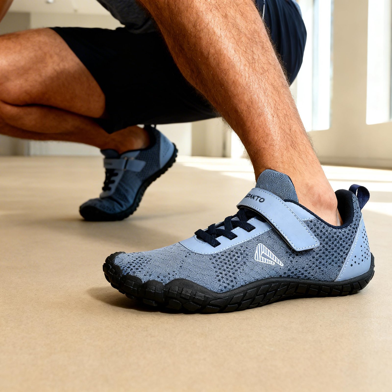 Barefoot Rooted Wide feet Shoes for Men | Lightweight Running & Training Shoes with Soft Sole & Superior Grip | Running, Jogging Regular Gym Shoes for Men - Image 3