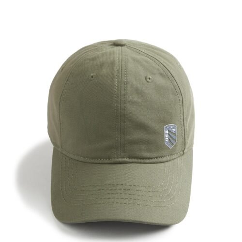CP31 Men Super Combed Cotton Solid Cap with Adjustable Back Closure