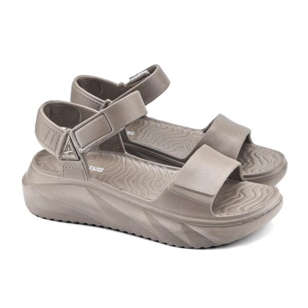 Indigo-32 Women’s Casual Platform Sandals with Adjustable Strap | Lightweight EVA Sandals with Comfortable Cushioning Footbed for Travel