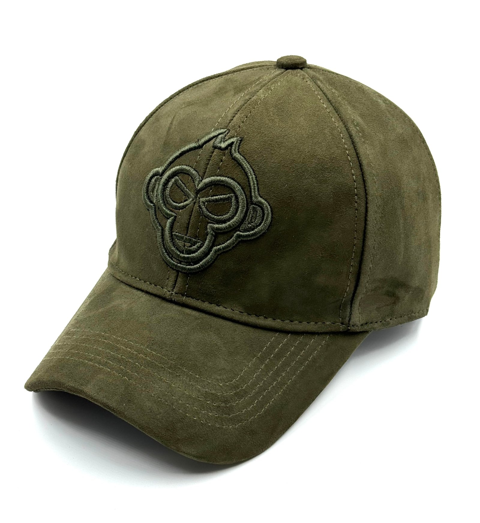Pure Leather Cap for Mens and Womens Adjustable Cap Cap Pure Suede Leather Cap - Image 3